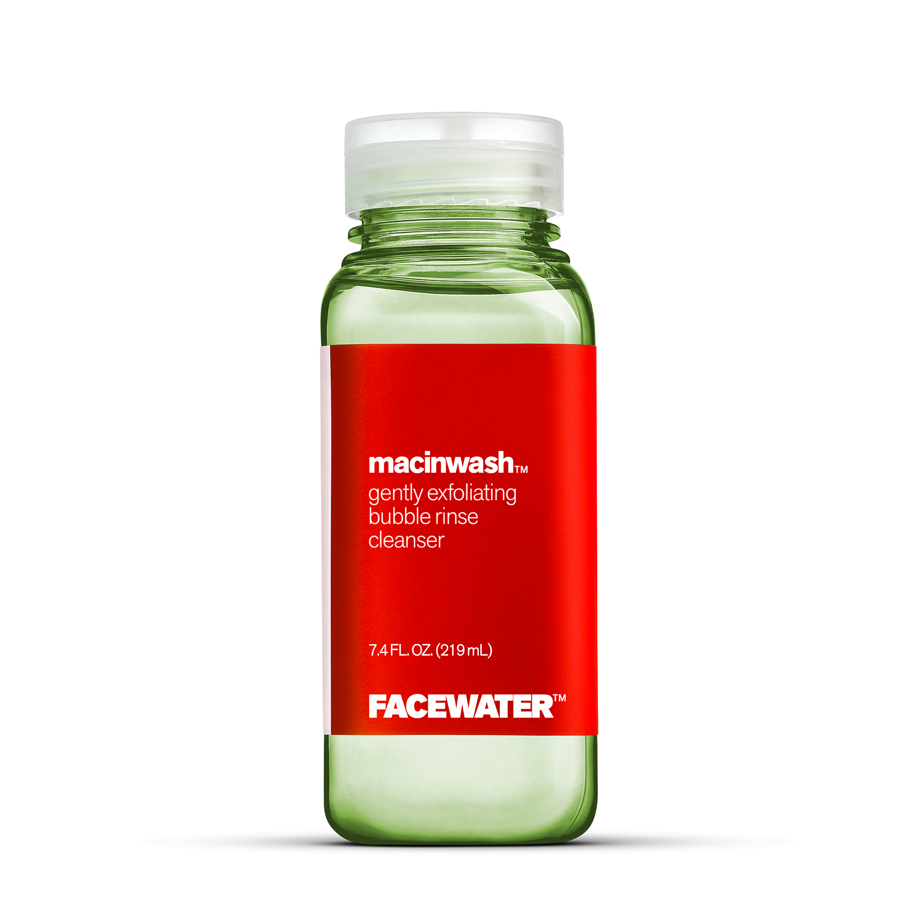 make beauty succulent skin wash Facewater Macinwash Gently Exfoliating Bubble Rinse Cleanser